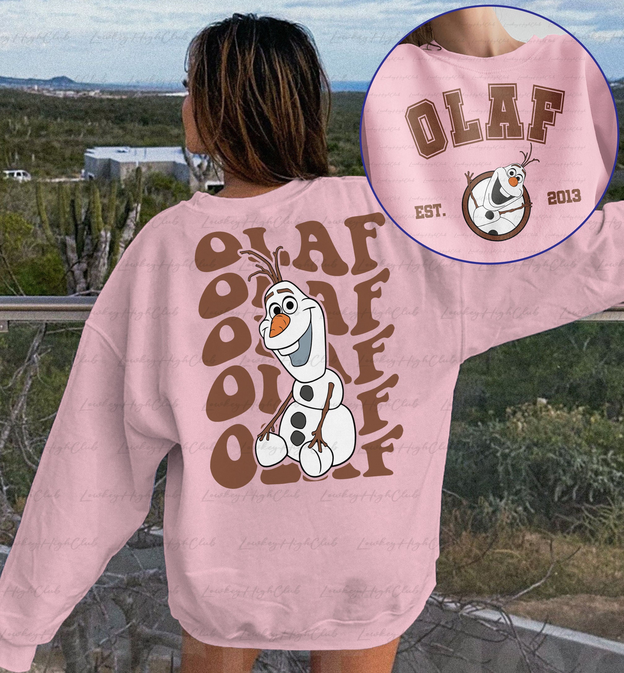 Olaf sweater frozen