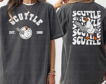 Little Mermaid Scuttle 2 Sided Shirt, Mermaid Princess Scuttle Shirt, Ariels Friends Shirt, Magic Kingdom, Disney Family Trip Shirt, NVA077