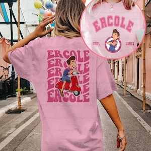 Disney Ercole Luca 2 Sided Shirt, Luca Ercole Visconti, Disney Sea Monster Tees, Luca Characters Squad Shirt, Vacation Matching Shirt,MYA339