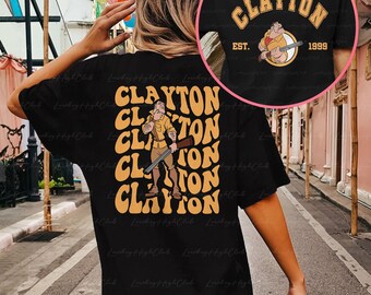 Tarzan Clayton Disney 2 Sided Shirt, Tarzan Villains Shirt, Disney Hunter Clayton Shirt, Family Epcot Outfit, Disney Villains Shirt, MYA156