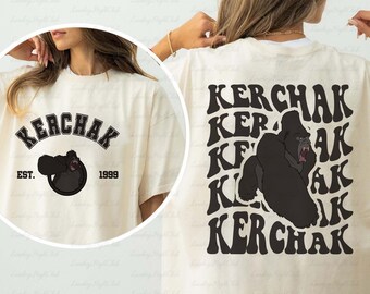 Retro Disney Tarzan Kerchak 2 Sided Shirt, Tarzan Legend Kerchak Shirt, Kerchak Kala Terk Jane, Disneyland Tarzan Birthday Shirt, NVA184