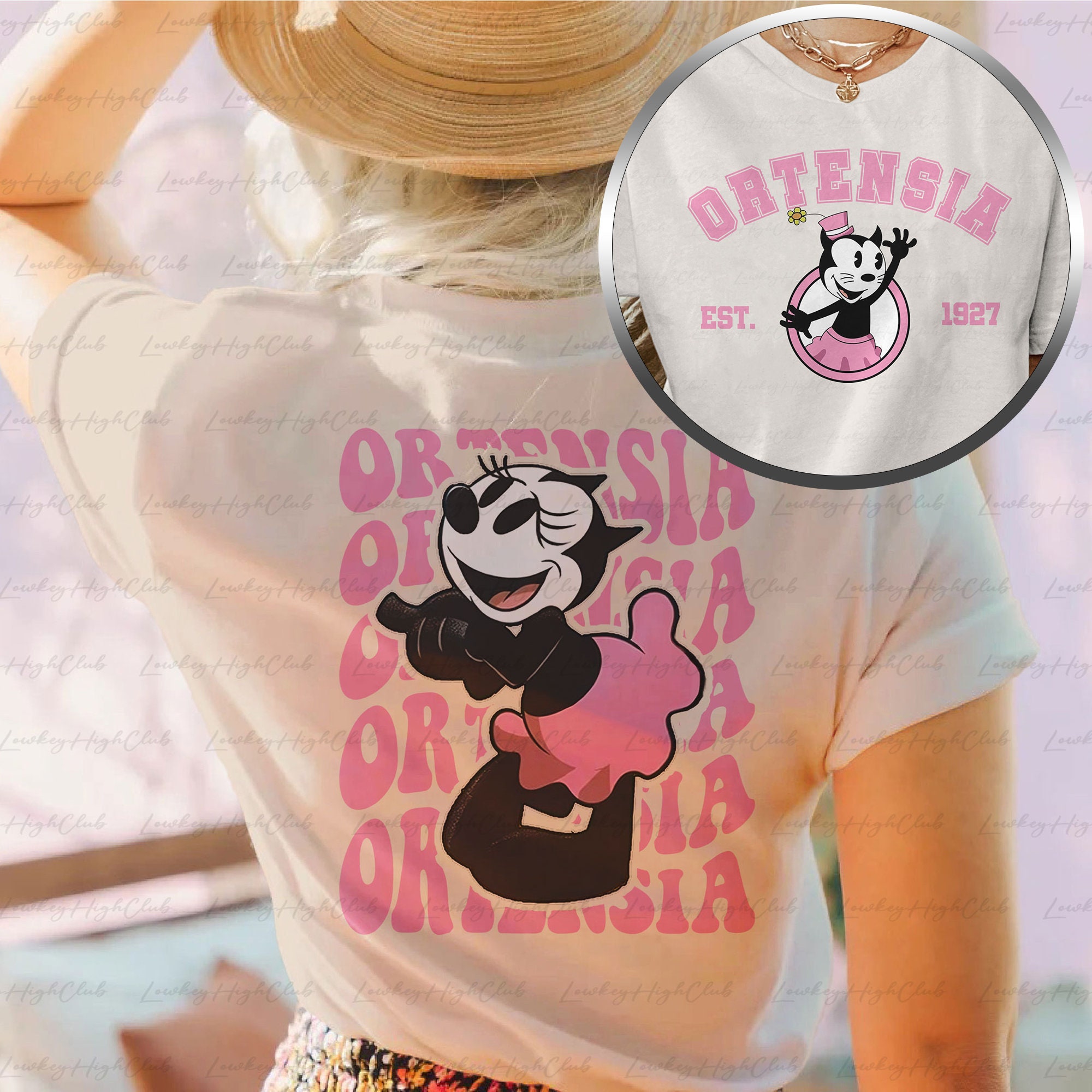 Disney Ortensia Lucky Rabbit 2 Sided Shirt, Ortensia Disney Shirt