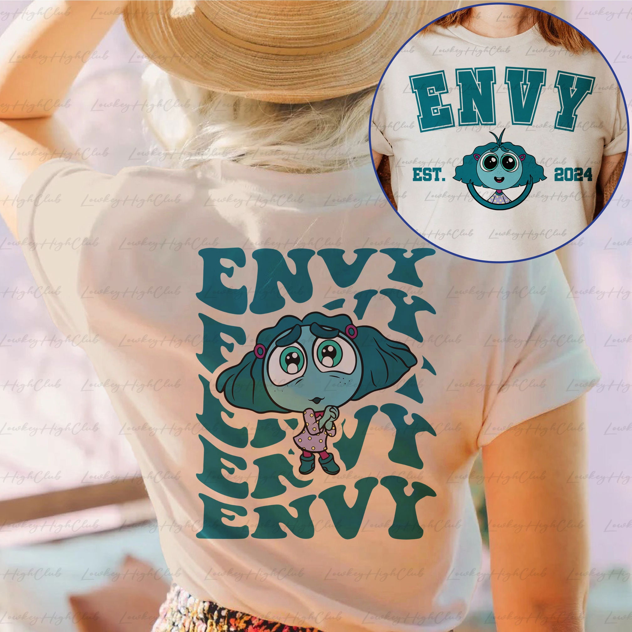 Envy Inside Out 2 Sided Shirt, Disney Envy Shirt, Inside Out
