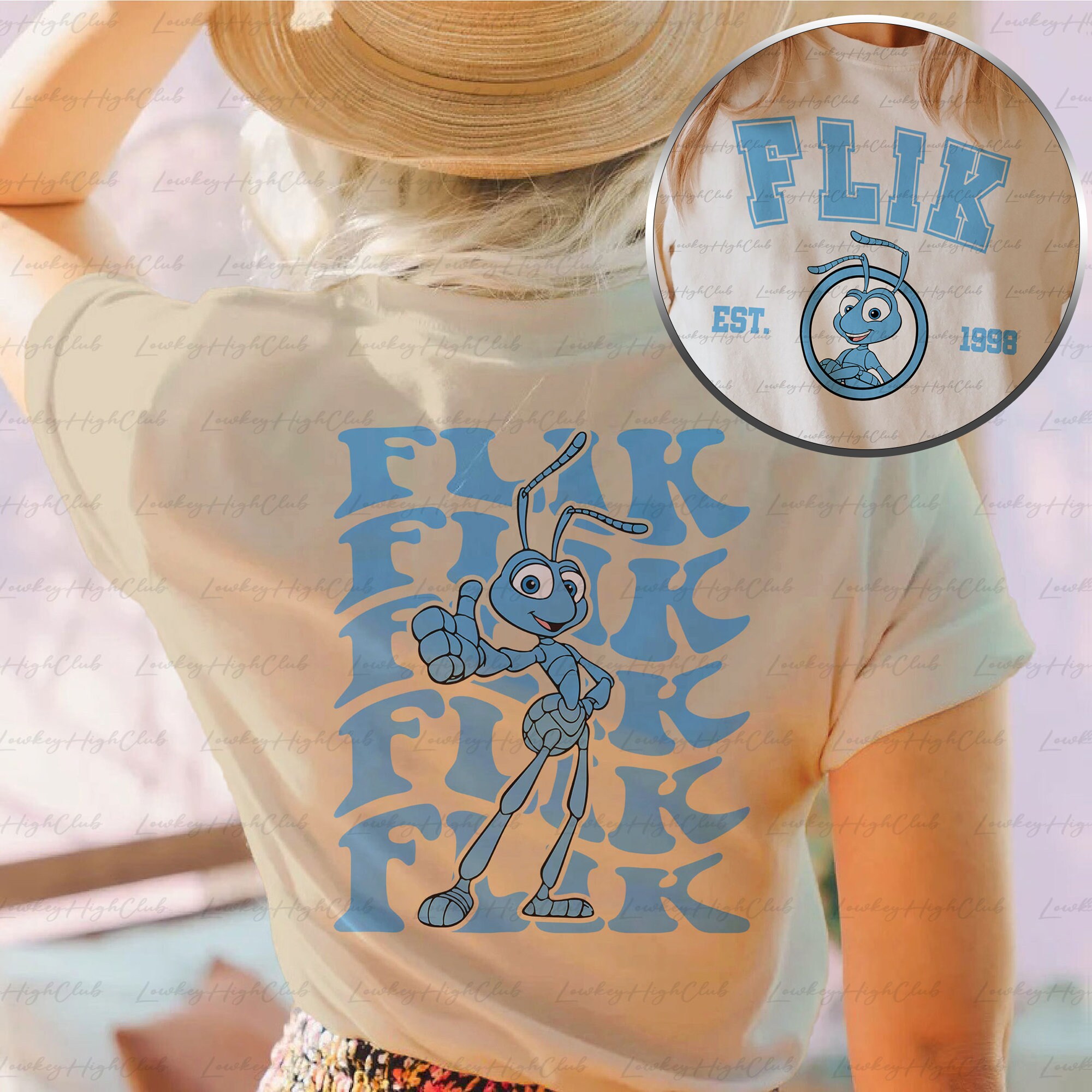 トップス disney pixar bugs life 90s vintage sweat Vtg A Bug's Life Pixar Disney Store 90s Sweatshirt Kids