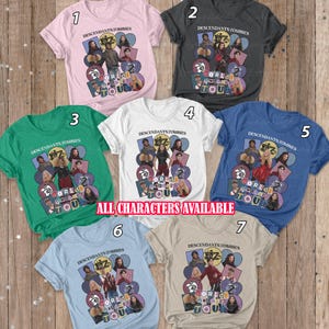 Descendants Zombies Worlds Tour 2025 Shirt, Descendants Red Concert Outfit, Disney Zombies 4 Festival Shirt, Disney Summerfest Shirt, VTB218