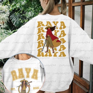 Disney Raya Princess 2 Sided Sweatshirt, Raya the Last Dragon Shirt, Princess Raya Shirt, Princess Squad Girl, Princess Warrior Shirt MYA196