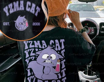 Vintage Yzma Cat Disney 2 Sided Shirt, Emperor's New Groove Yzma Cat Shirt, Yzma Kuzco Pacha Chicha Kronk, Epcot Family Trip Shirt, UPA230-1