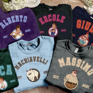 Pixars Luca Movie Characters Shirt, Disney Luca Monsters Shirt, Alberto Luca Gulia Shirt, Luca Birthday Trip Shirt, Family Disneyland Shirt