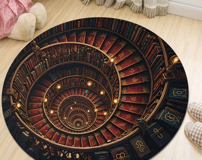 National Library Rug This item is unavailable - Etsy