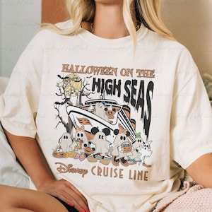 Halloween Disney Cruise Line 90s Shirt, Disney Halloween On The High Seas, Spooky Cruise Shirt, Disney Dream Scary Cruise Matching, BYA844