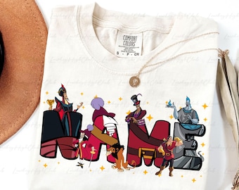 Custom Villains Bad Guy Group Shirt, Disney Villain Characters Men Shirt, Hades Captain Hook Dr Facilier, Epcot Vacation Matching, VTB335
