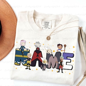 Personalized The Owl House Shirt, Disney Owl House Characters Costume, Hexside Magic And Demonics School Shirt, Epcot Family Shirt, VTB379