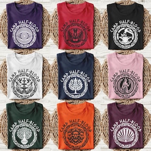 Customized Camp Half Blood Symbol Shirt, Greek God Mythology Shirt, Camp Jupiter Shirt, Heroes Of Olympus Shirt, Disney Greek Bookish,VTB178