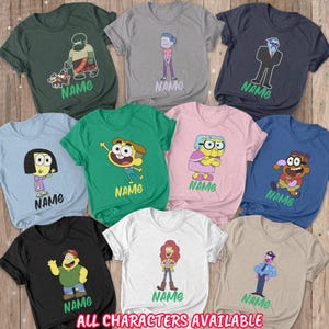 Custom Big City Greens Characters Shirt, Disney Big City Greens Trip Shirt, WDW Disneyland Family Holiday Vacation 2025 Trip Shirt, THA124