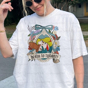 Retro Skippy Rabbit Death To Tyrants Shirt, Disney Robin Hood Skippy Shirt, Robin Hood Rebellion, Epcot Vacation Family Matching, THA262