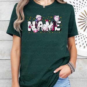 Custom MCU Amazing Spider Gwen Shirt, Chibi Avengers Spider Gwen Costume, Marvel Super Hero Team Shirt, MCU Disney Girls Trip Shirt, NVA756 bild 6