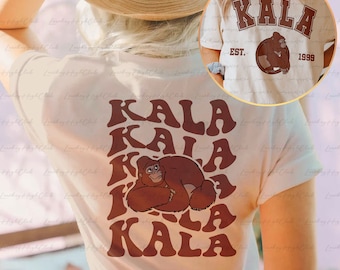 Tarzan Kala Disney 2 Sided Shirt, Disney Mom Shirt, Tarzan Kala Shirt, Animal Kingdom Shirt, Mother's Day Disney Gifts, Disney Shirt, MYA430