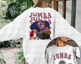 Disney Jumba Lilo And Stitch 2 Sided Sweatshirt, Lilo Stitch Characters Shirt, Disneyland Trip Family Shirt, Jumba Jookiba Disney Tee,MYA487