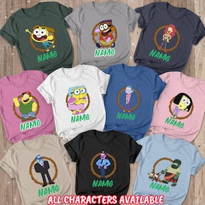 Big City Greens Personalized Group Shirt, City Greens Cartoon Birthday Shirt, Disney Channel Shirt, Disneyland Family Trip 2025 Shirt,BYA607