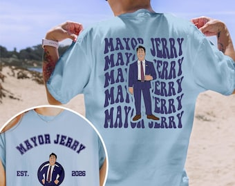 Hoppers Mayor Jerry 2 Sided Shirt, Pixar Hoppers Jerry Generazzo Shirt, Disney Mabel Beaver Friends Shirt, Magic Kingdom Family Matching