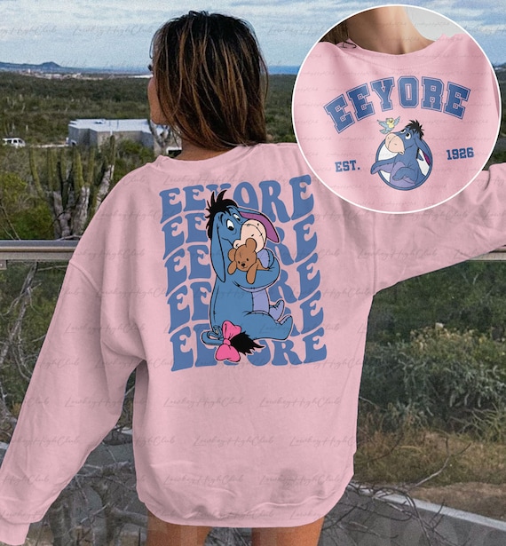 Vintage Disney Eeyore 2 Sided Sweatshirt Pooh Eeyore Shirt Winnie the Pooh Disneyland Trip Shirt Pooh Friends Shirt Epcot Eeyore Shirt Etsy