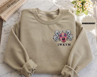 Embroidered Dungeon Crawler Carl Sweatshirt, Samantha IWKYM Shirt, LitRPG Bookish Fan Gift, Fantasy Reader Apparel Tee, Sci-Fi Gamer Outfits