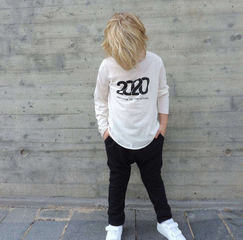 2020 New Year's T-shirt Kids White T-shirt with print image 0