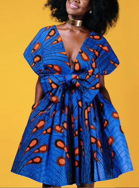 sexy african print dress