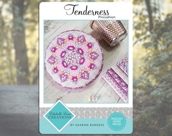 Tenderness Pincushion by Lilabelle Lane Creations - Creative Card includes SVG File for Brother Scan N cut or Cricut or Silhouette