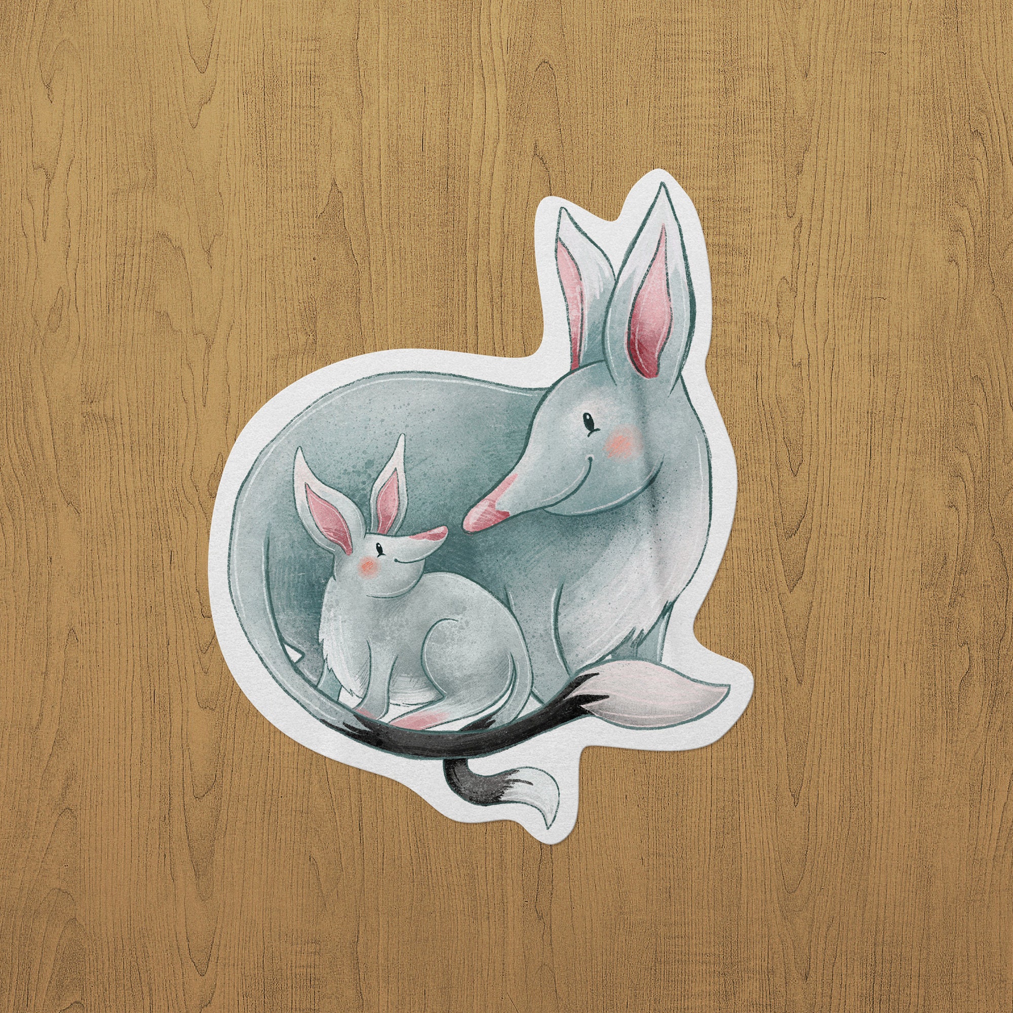 6 Australian Animal Stickers Pack/ Colourful Aussie stickers/ Etsy