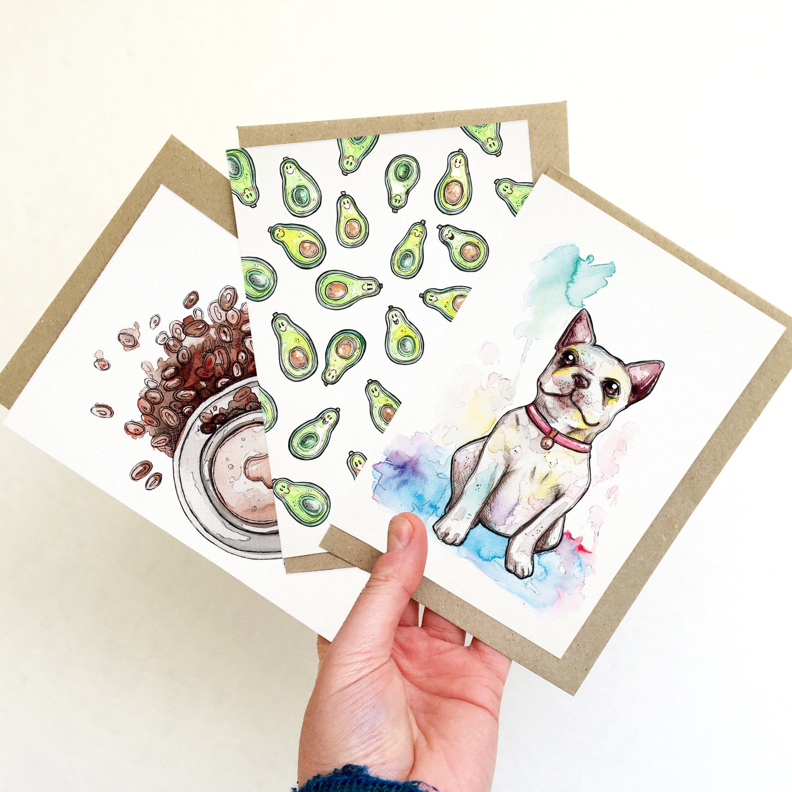 Mix And Match 3 Gift Cards Greeting Cards Bulk Greeting Etsy