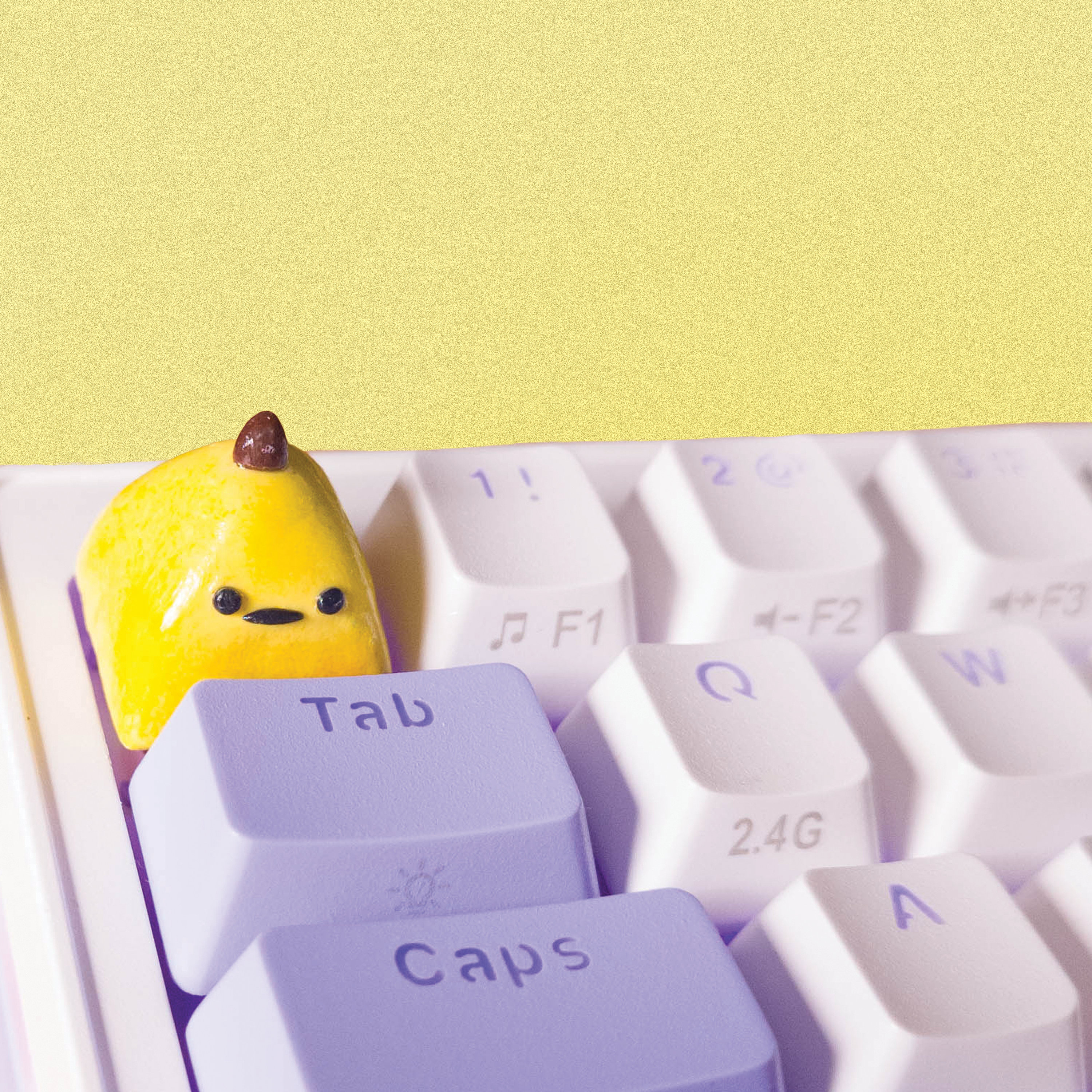 Bored Banana Artisan Keycap | Artisan Keycap for Mechanical