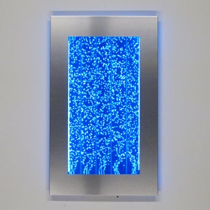 Bubble Wall Mounted Hanging Aquarium LED Lighting 30 300WM Indoor Panel Water Fall Feature Fountain image 5