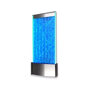 Bubble Wall Fountain 400WM, LED Bubble Wall Panel, Wall Mounted Bubbling Water Wall, Bubble Fountain With Remote And LED Lights image 3