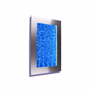 Bubble Wall 300WM, Bubble Fountain With Black or Silver Frame, LED Bubble Panel, Bubble Wall With Remote