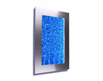 Bubble Wall 300WM, Bubble Fountain With Black or Silver Frame, LED Bubble Panel, Bubble Wall With Remote