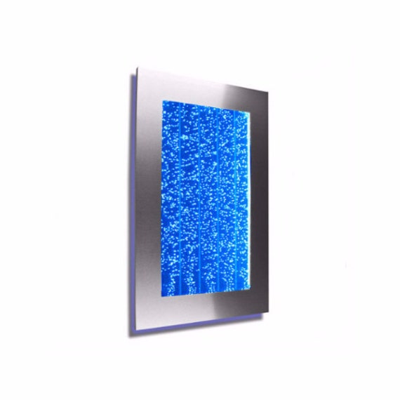 Bubble Wall 300WM Bubble Fountain With Black or Silver Frame Etsy