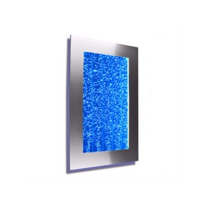 Bubble Wall Mounted Hanging Aquarium LED Lighting 30 300WM Indoor Panel Water Fall Feature Fountain image 1