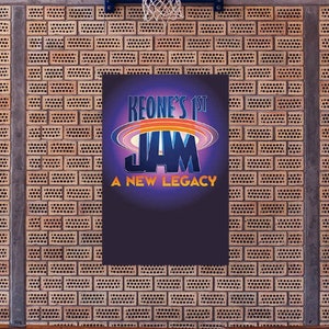 PRINTABLE New Space Jam 2 A New Legacy Logo Photo Poster - LooneyToons - Custom Tune Squad Poster - Girls Boys Birthday Party 18x24