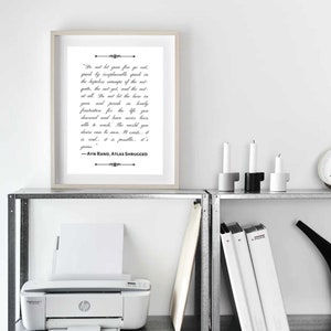 Ayn Rand | Inspirational Printable Wall Art | Gift | Fire | Best Seller | Decor | Wall Art | Prints | Interior | Digital Download