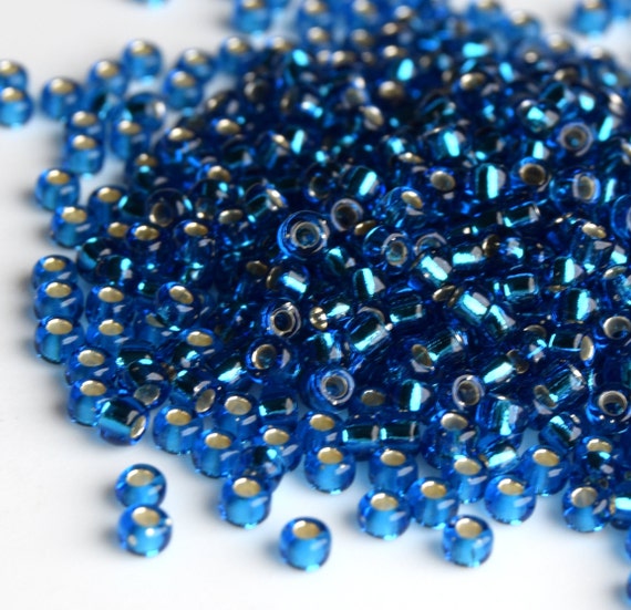 Miyuki Round Rocailles 6//0 Metallic Black Luster Seed Beads RR-451
