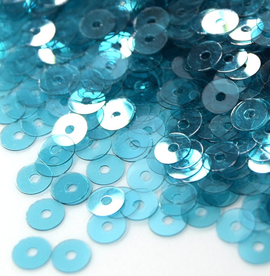 Sourcing Map Pailletten 25mm - 100 Stück AB-Gelb Für DIY Bastelprojekte