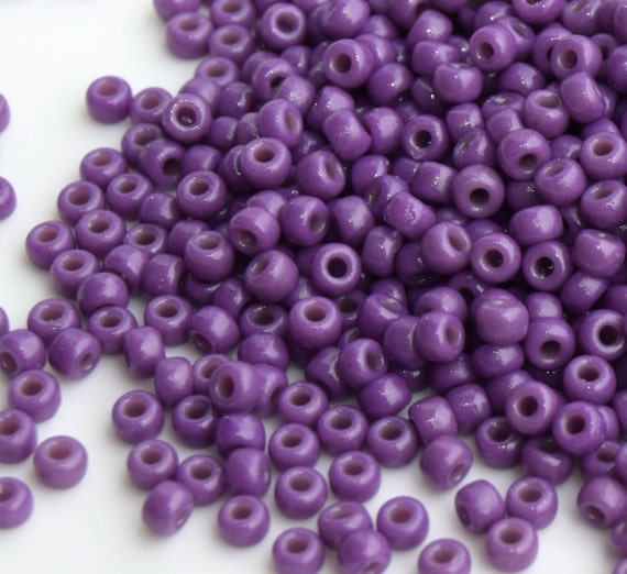 purple beads