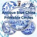 see more listings in the *Blue Willow Circles section