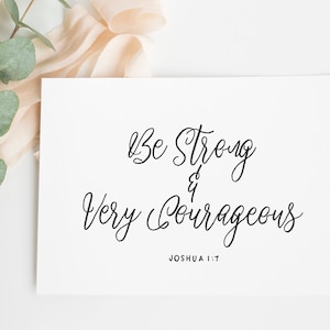 Joshua 1:7 | Be Strong & Very Courageous