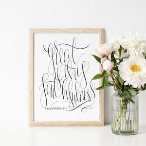 Lamentations 3:23 | Great is Thy Faithfulness