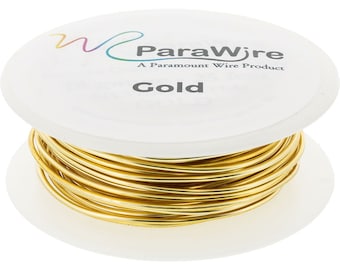 Copper Wire Silver Plated Parawire 20ga Outrageous Orange 40/' Roll