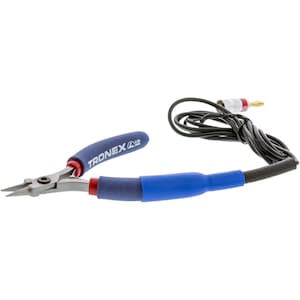Grounded Pliers – Tronex Short Needle Nose For Micro Welders / Permanent Jewelry - Short Tip (523/723)