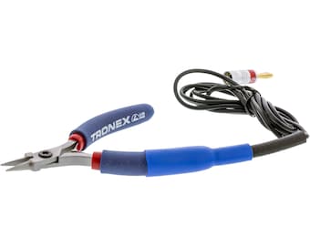 Tronex Grounded Pliers – Short Needle Nose for Permanent Jewelry Welding