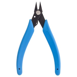 Tang - Xuron® beitelvormige tang (blauwe, roze of zwarte handgrepen met kussengreep) (487)